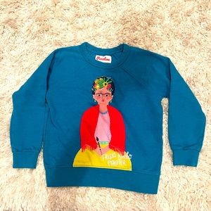 Piccolina brand Frieda Kahlo sweater- size 5